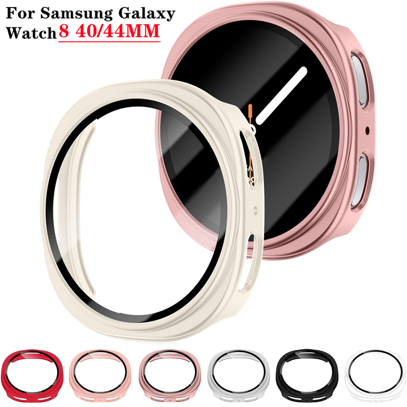 Samsung Smartwatch Accessories - Tempered Glass+Case for Samsung Galaxy Watch