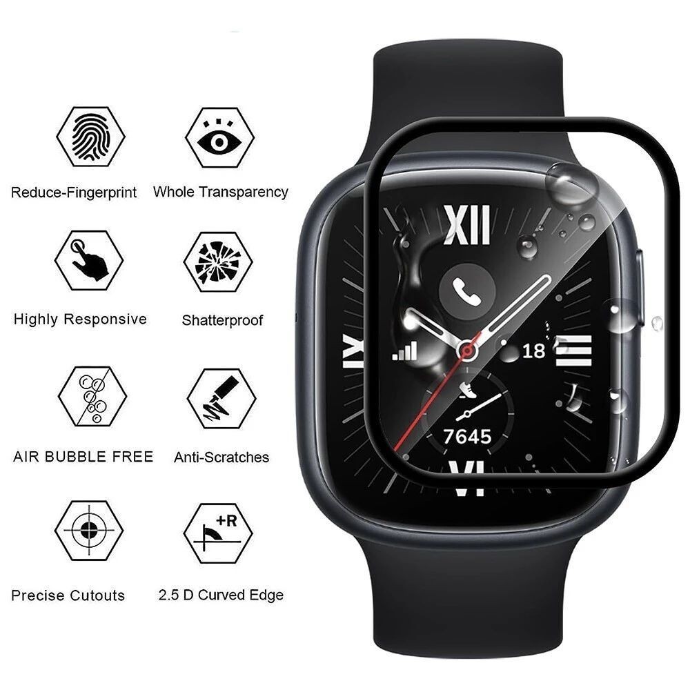 1-5PCS TPU Soft Film for Honor - огляд і ціна Smart Watch Accessories