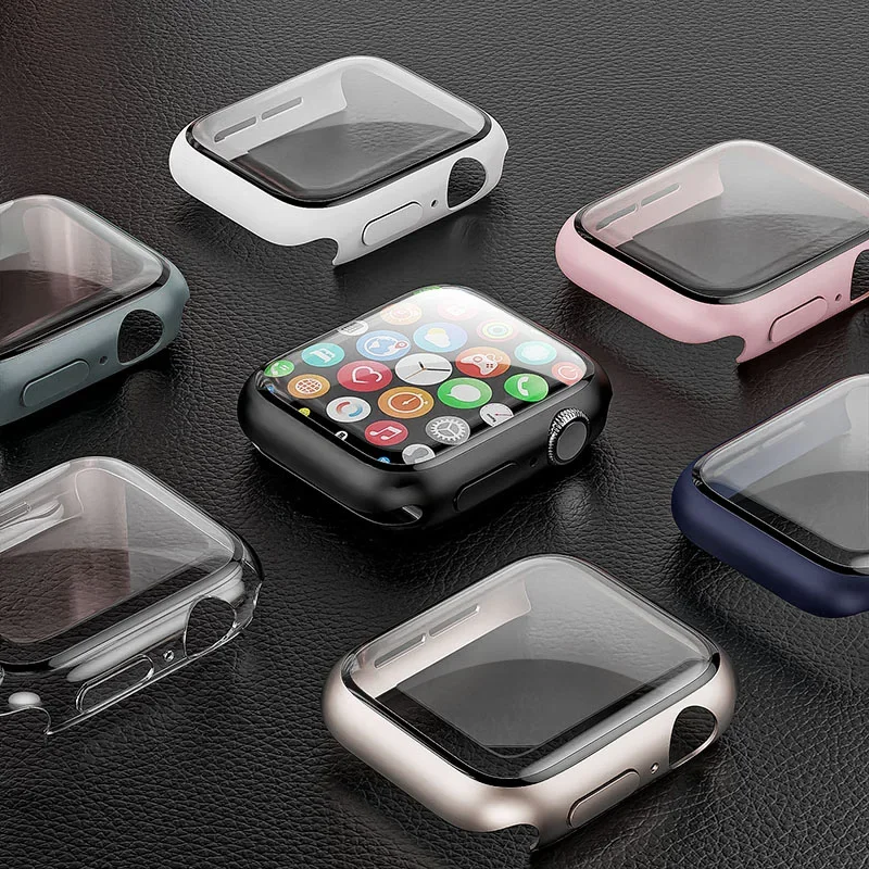 Tempered Glass+cover For Apple - огляд і ціна Apple Smartwatch Accessories