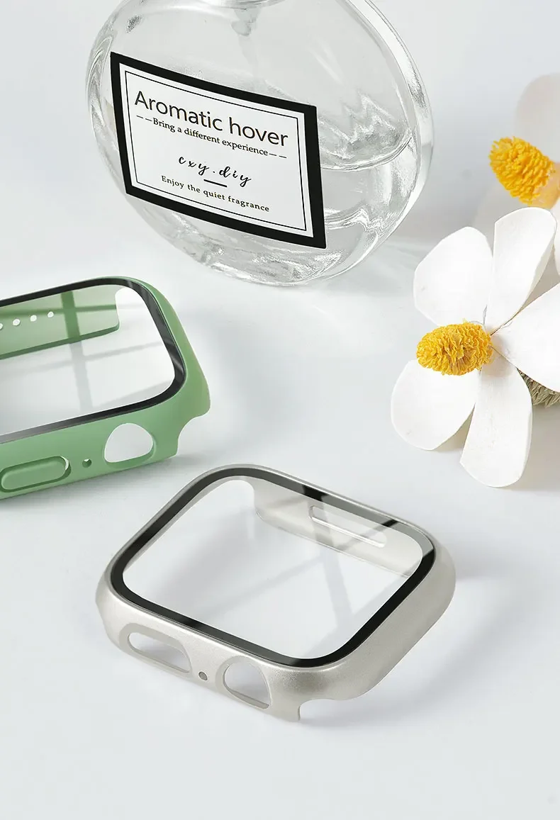Tempered Glass+cover For Apple - огляд і ціна Apple Smartwatch Accessories
