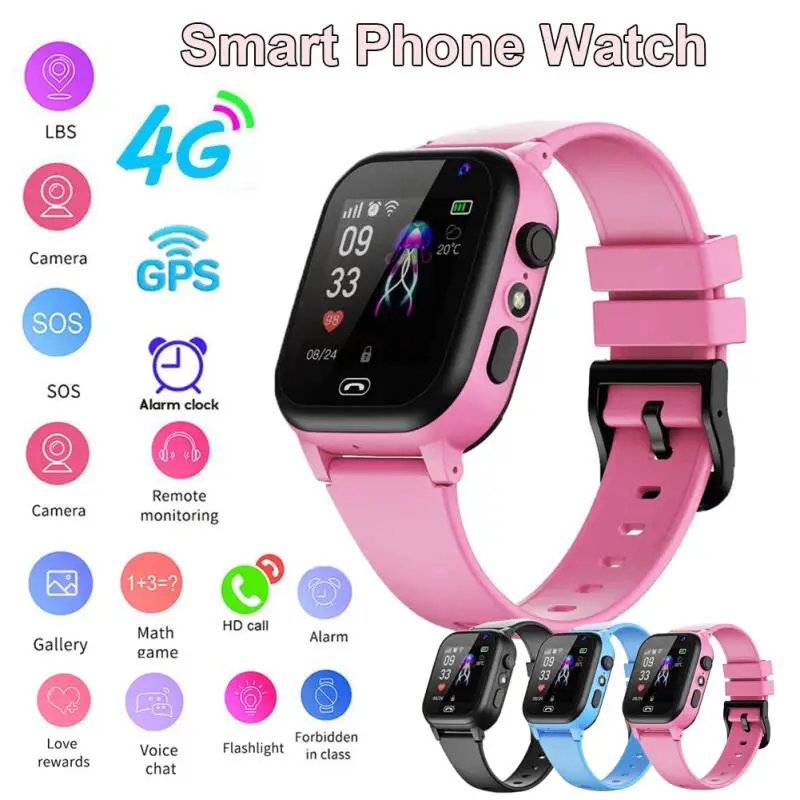4G Kids Smart Watch SOS Call L - огляд і ціна Smartwatch Id