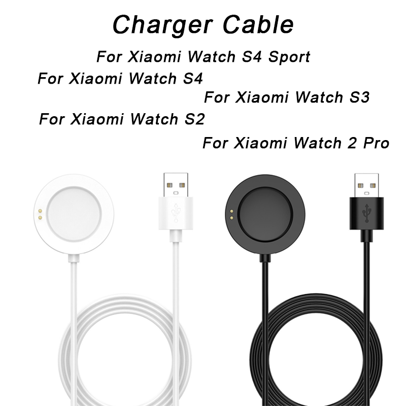 Magnetic Charger 100cm USB Cab - огляд і ціна Xiaomi Smartwatch S3 Accessories