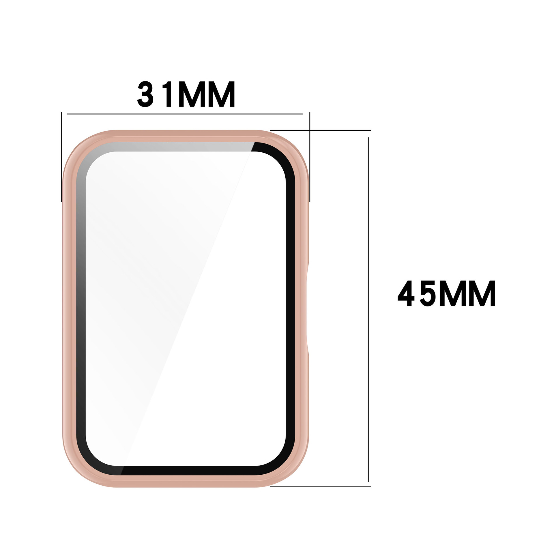 Glass+Case For Samsung Galaxy  - огляд і ціна Smartwatch Watch Accessories For Women