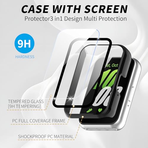 Glass+Case For Samsung Galaxy  - огляд і ціна Smartwatch Watch Accessories For Women