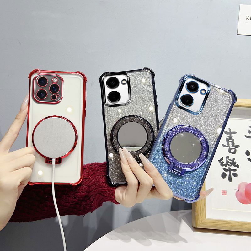 Glitter Four-Corner Shockproof - огляд і ціна Vivo Y28