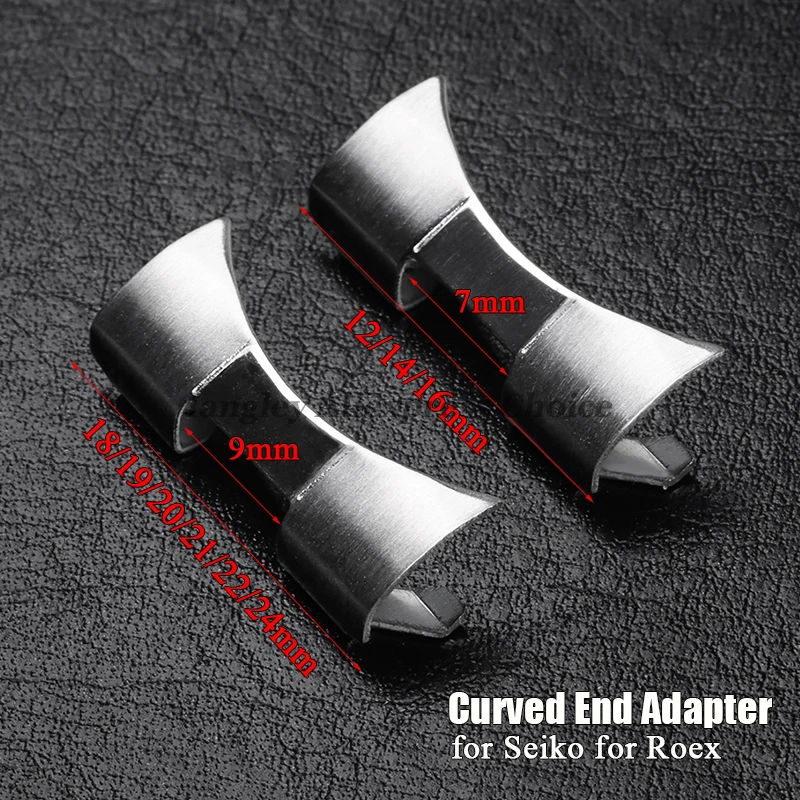 Curved End Link for Seiko SKX0 - огляд і ціна Watch Band Connector