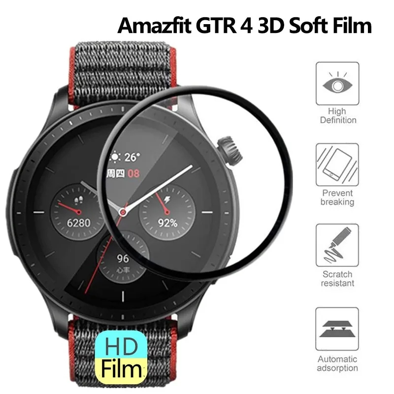 For Amazfit GTR 4 Screen Prote - огляд і ціна Smart Watch Accessories