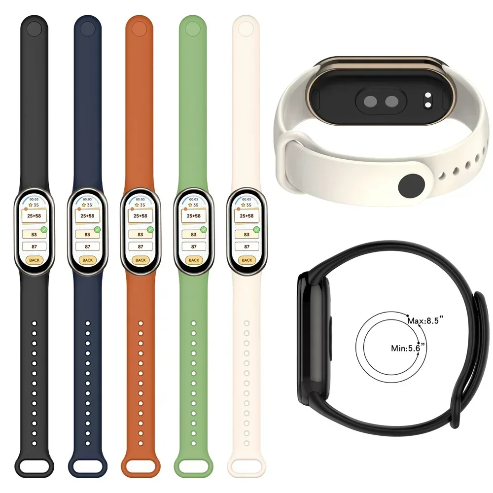 Silicone Strap For Xiaomi Mi b - огляд і ціна Smartwatch Watch Accessories For Women